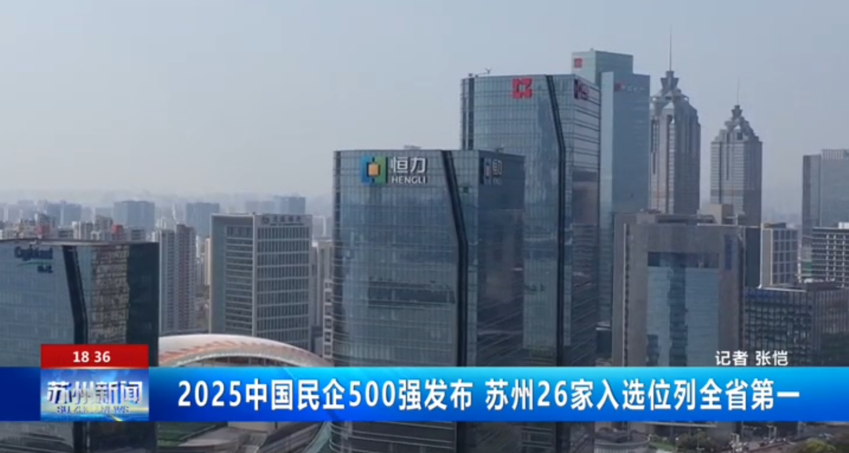 26家上榜！2025全国民企500强的“苏州力量”